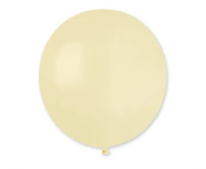 Balon lateksowy Pastel butter 50 cm