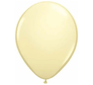 Balon QL 11", pastel kość słoniowa