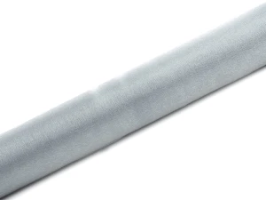 Organza Snow srebrna 0,36 x 9 m