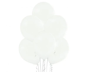 Balon lateksowy Pastel White biały 29 cm