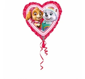 Balon foliowy Psi Patrol Love Girl 45 cm