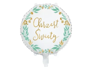 Balon foliowy Chrzest Święty 45 cm