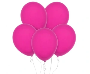 Balony lateksowe Decomex 11" pastel fuksja na przyjęcie