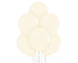 Balon lateksowy Vanilla Pastel waniliowy 29 cm