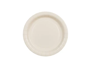 Talerzyki papierowe beż 18 cm 6 szt.