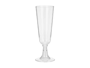 Kieliszki plastikowe do szampana 150 ml 8 szt.