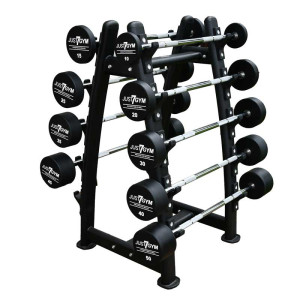 Sztanga Prosta Poliuretanowa Zestaw Just7Gym - Zestaw 10kg - 50kg
