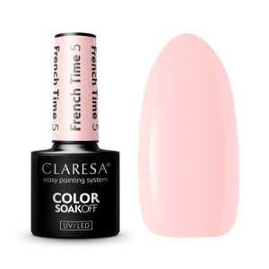 CLARESA Lakier hybrydowy French Time 5 5g