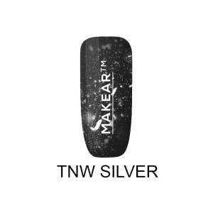 MAKEAR Top hybrydowy Top Silver No Wipe 8ml