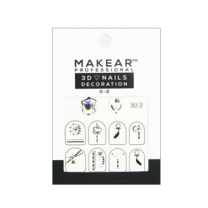 MAKEAR Naklejka 3D 3D Nails Decoration 02