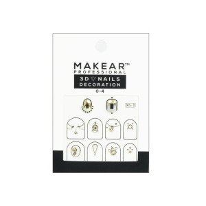 MAKEAR Naklejka 3D 3D Nails Decoration 04