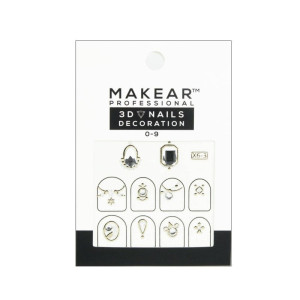 MAKEAR Naklejka 3D 3D Nails Decoration 09