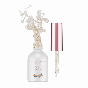 SAUTE NAILS Lakier hybrydowy Basic S148 Copper 8ml