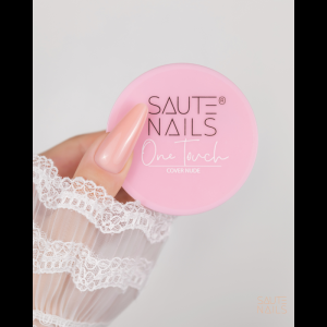 SAUTE NAILS Żel budujący One Touch Cover Nude 30g