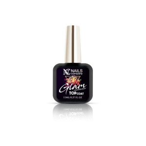 NAILS COMPANY Top hybrydowy Glam Top Coat Multicolor 11ml