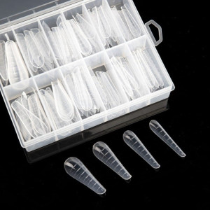 NAILS COMPANY Formy Dual Coffin 120 szt.