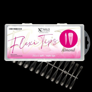 NAILS COMPANY Flexi Tips Almond 240 szt.