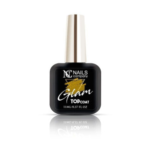 NAILS COMPANY Top hybrydowy Glam Top Coat Gold 11ml