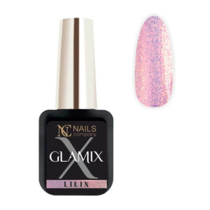 NAILS COMPANY Lakier hybrydowy Glamix Lilix 6ml