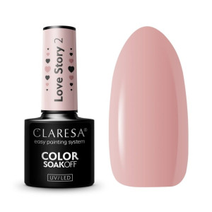 CLARESA Lakier hybrydowy Love Story 2 5g