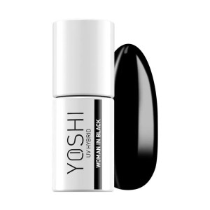 YOSHI Lakier hybrydowy Essence 605 Woman In Black 6ml