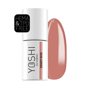 YOSHI Lakier hybrydowy Free Spirit 132 Desert Rose 6ml