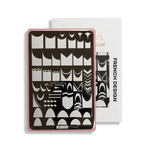 JULIA NESSA Blaszka do stempli French Design