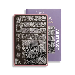 JULIA NESSA Blaszka do stempli Abstract