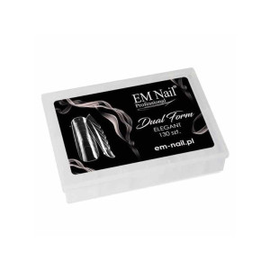EM NAIL Górne formy Dual Form Elegant 130 szt.