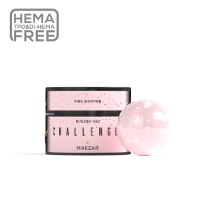 MAKEAR Żel budujący ChallenGel HG13 Pink Shimmer 50ml
