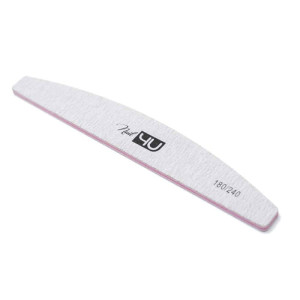 NAIL4U Basic Pilnik Łódka Naked 180/240 25 szt.