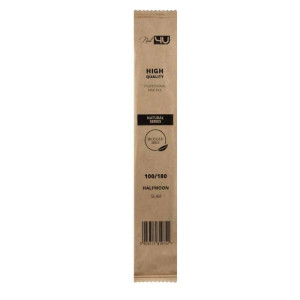NAIL4U Natural II Pilnik Łódka Slim 100/180 50 szt.