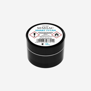 SEMILAC Żel budujący Smart Tytan Builder Gel Clear 15g
