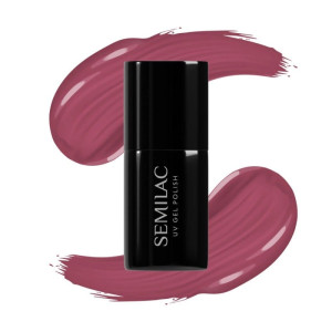 SEMILAC Lakier hybrydowy Allure 005 Berry Nude 7ml