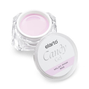 ELARTO Żel budujący Candy Milky Pink 50g