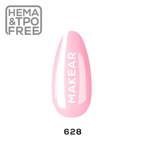 MAKEAR Lakier hybrydowy Regular 628 Lily 8ml