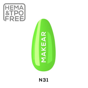 MAKEAR Lakier hybrydowy Neon N31 8ml