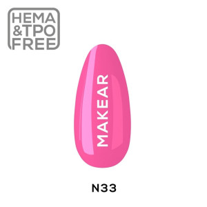MAKEAR Lakier hybrydowy Neon N33 8ml