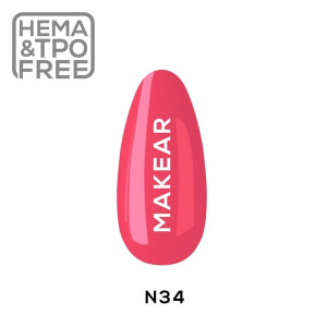 MAKEAR Lakier hybrydowy Neon N34 8ml