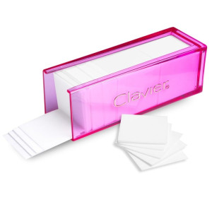 CLAVIER Waciki bezpyłowe Nail Wipes w etui 325 szt.