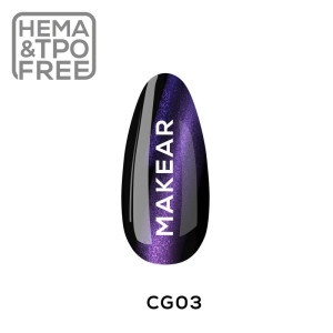 MAKEAR Lakier hybrydowy Cat Eye GC03 8ml