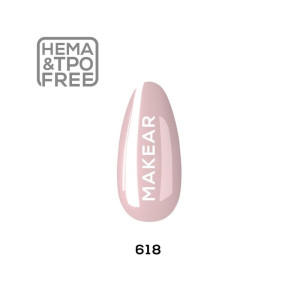 MAKEAR Lakier hybrydowy Regular 618 Bride 8ml