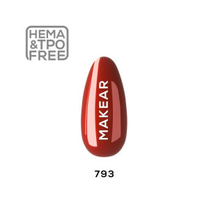 MAKEAR Lakier hybrydowy Regular 793 Ti Amo 8ml