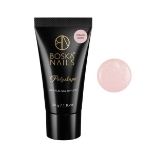 BOSKA NAILS Akrylożel Polyshape Magic Rose 30g