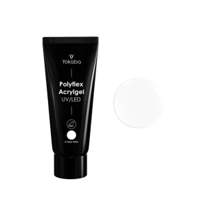 YOKABA Akrylożel Acrylgel Polyflex 01 Milky White 60g