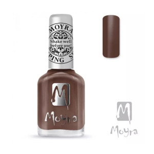 MOYRA Lakier do stempli 37 Chocolate Brown 12ml