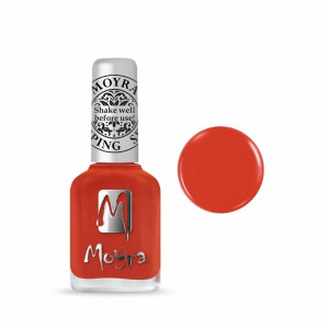 MOYRA Lakier do stempli 41 Amber Orange 12ml
