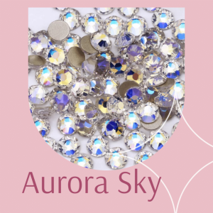 ZIRCONE Cyrkonie Aurora Sky 100 szt. (MIX)
