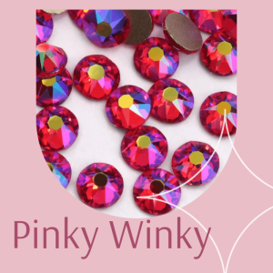 ZIRCONE Cyrkonie Pinky Winky 100 szt. (MIX)