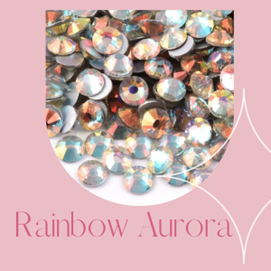 ZIRCONE Cyrkonie Rainbow Aurora 100 szt. (MIX)